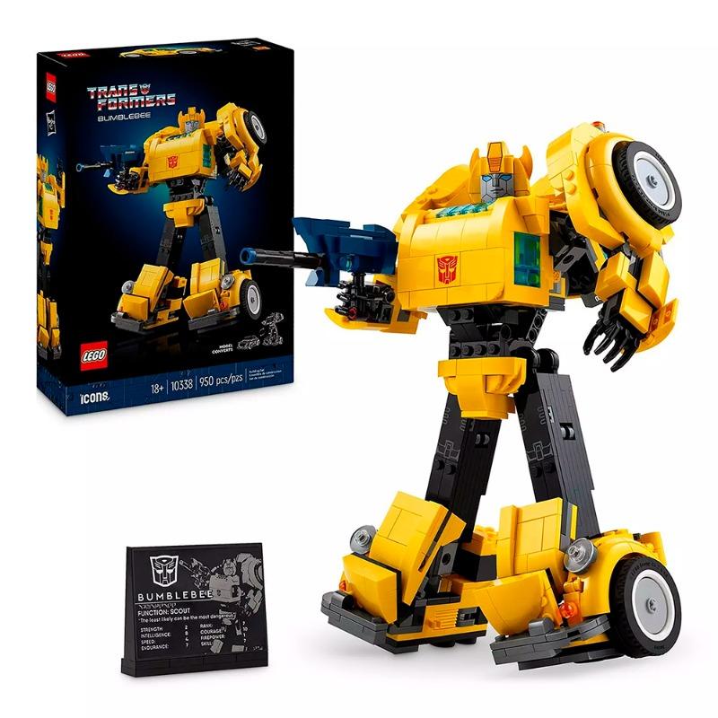Lego Robot Icons Transformers Bumblebee