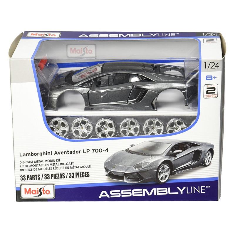 Maisto Lamborghini Aventador Coupe Car Assembly Line