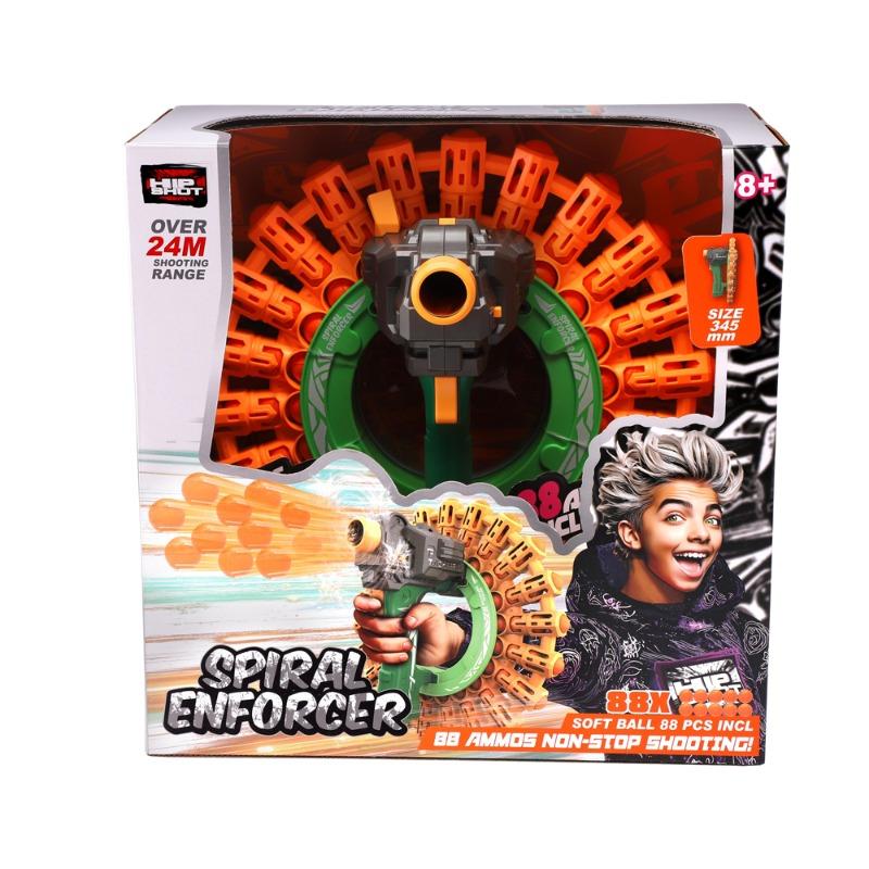 Hip Shot B/O Spiral Enforcer w/ 88pcs Soft Balls