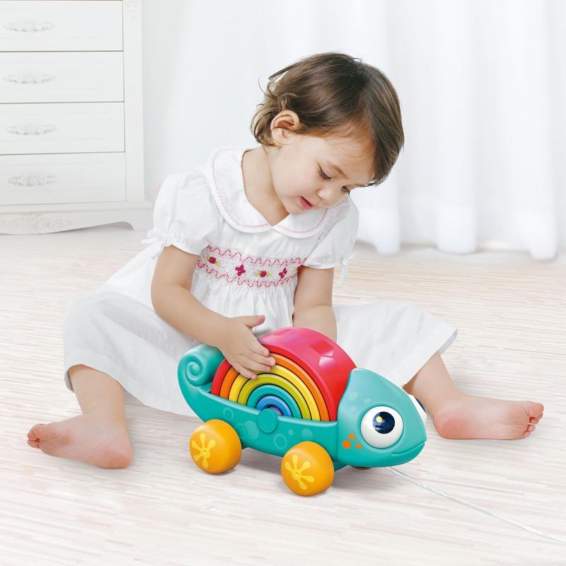 Hola Rainbow Chameleon Toy
