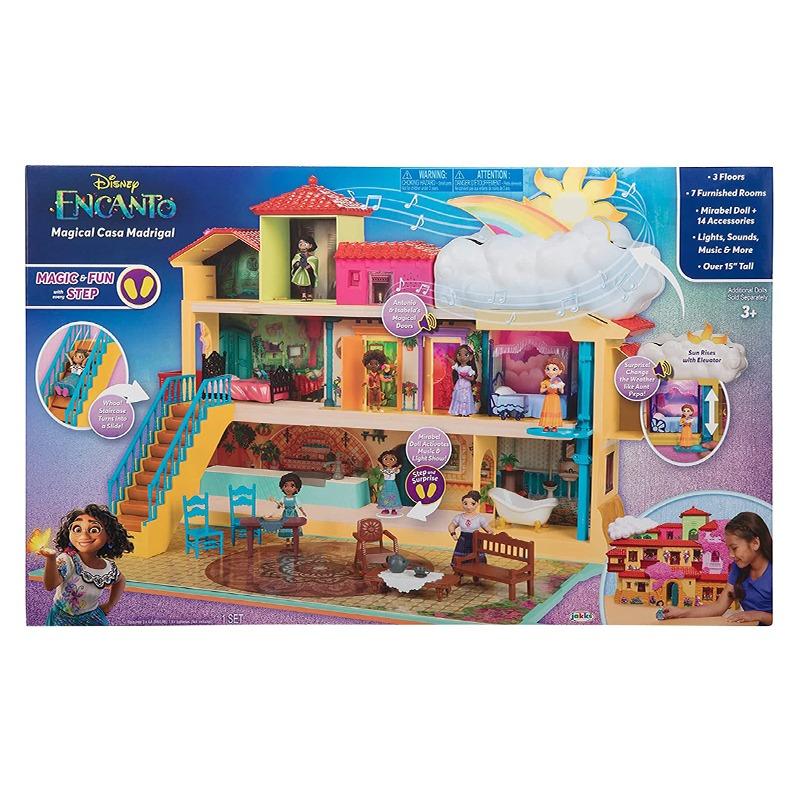 Disney Encanto Magical Casa Madrigal Interactive Small Doll House Playset