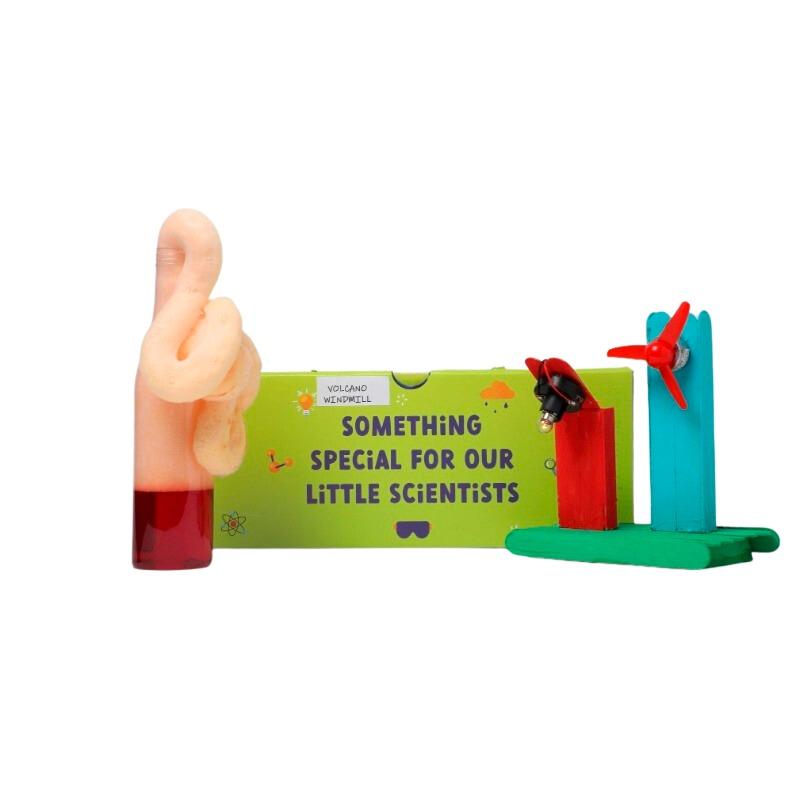 Real Science - Windmill And Volcano Box