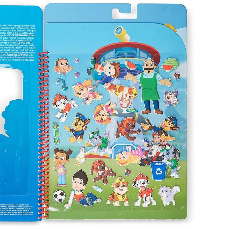 Melissa And Doug Paw Patro Restickable Puffy Stickers
