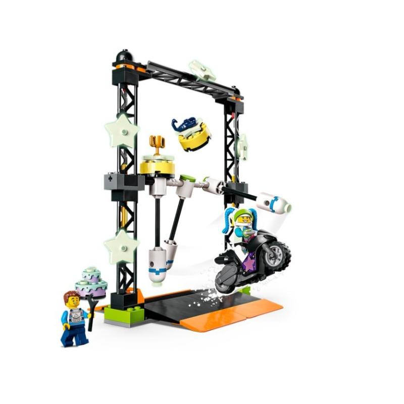 ليجو سيتي - مجموعة كتل بناء ذا نوك داون ستانت تشالنج