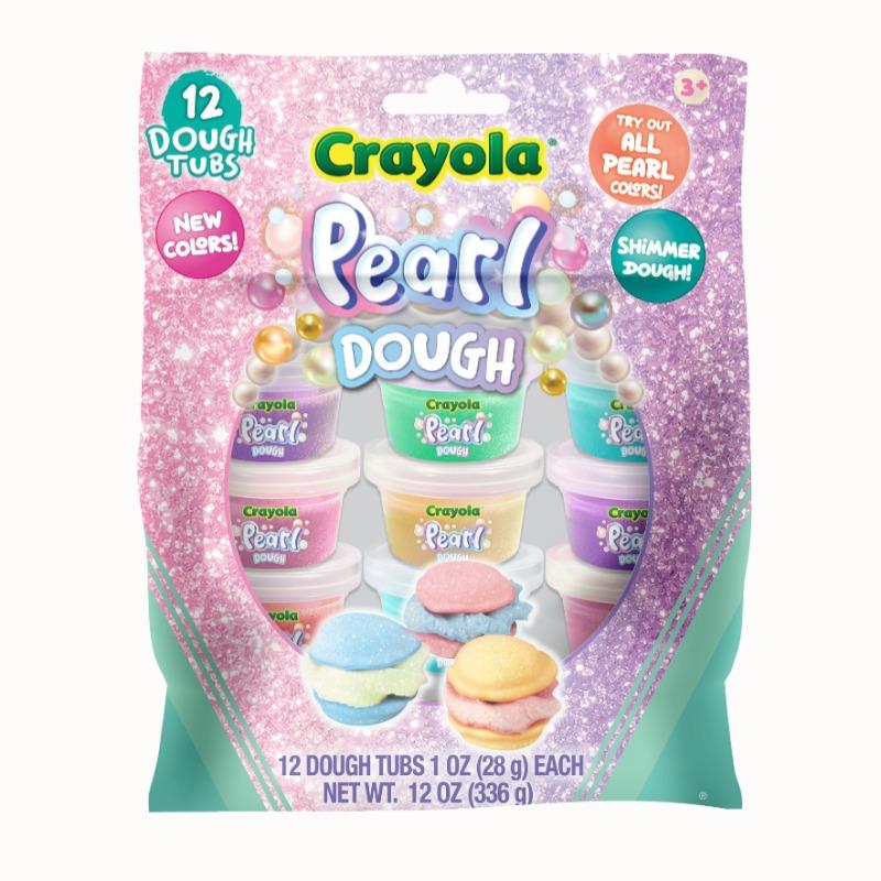 Crayola Pearl Dough 12Pcs - Assorted