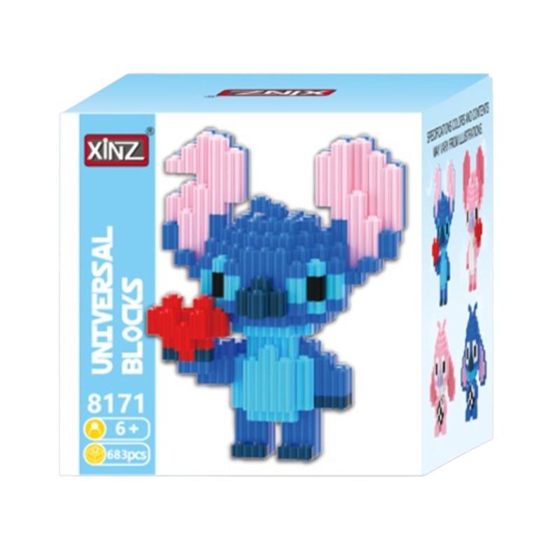 Toy Building Blocks – Stitch Holding Heart