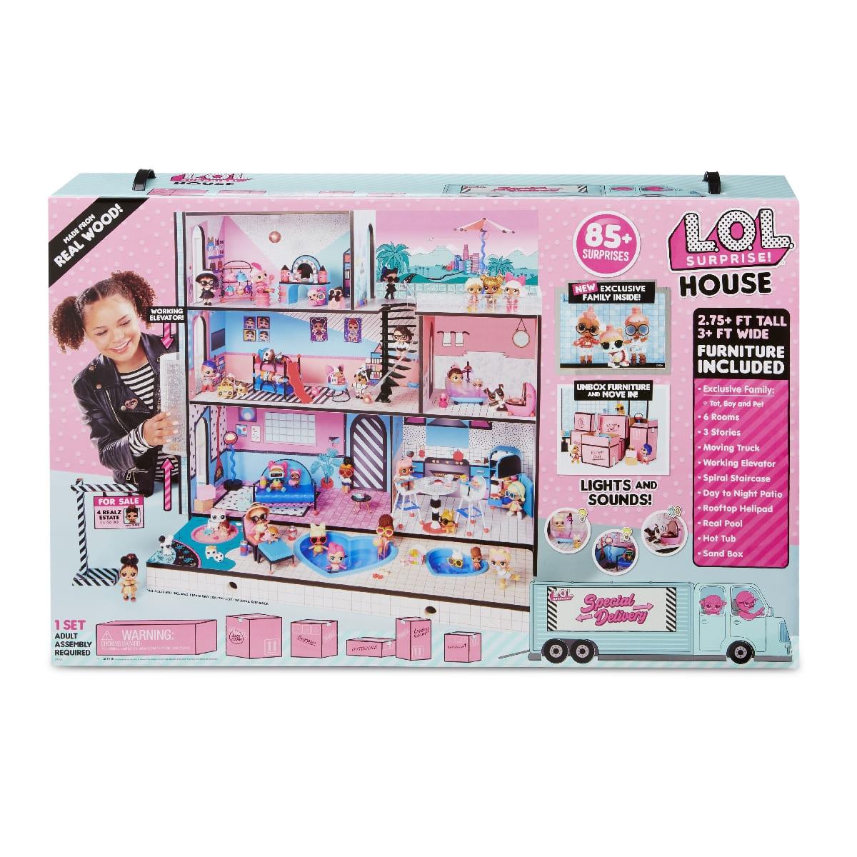 L.O.L. Surprise House With New Family