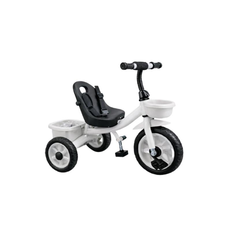 STARMARZ Toddler 3-Wheel Tricycle Ride-On - White