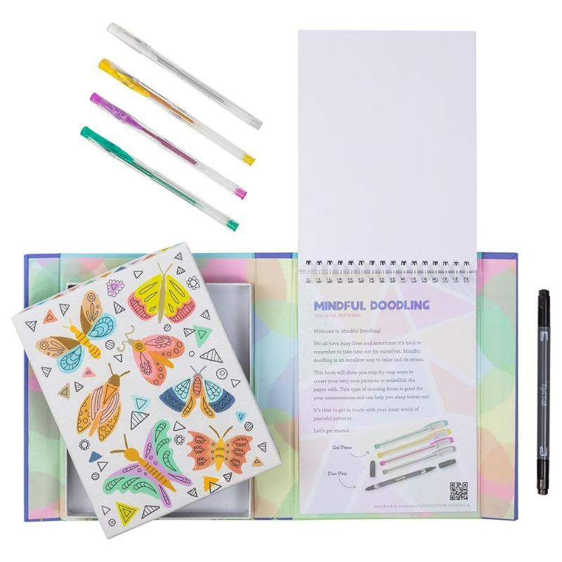 Tiger Tribe - Mindful Doodling - Peaceful Patterns