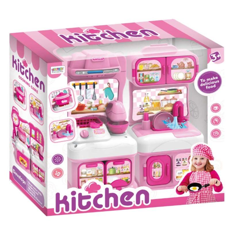 Kitchenware Set With Music Lights And Water