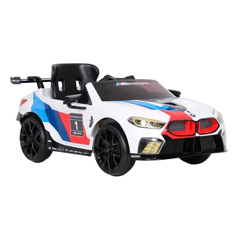 رول بلاي - مركبة سباق كهربائية بي إم دبليو إم 8 جي تي إي (12 فولت)