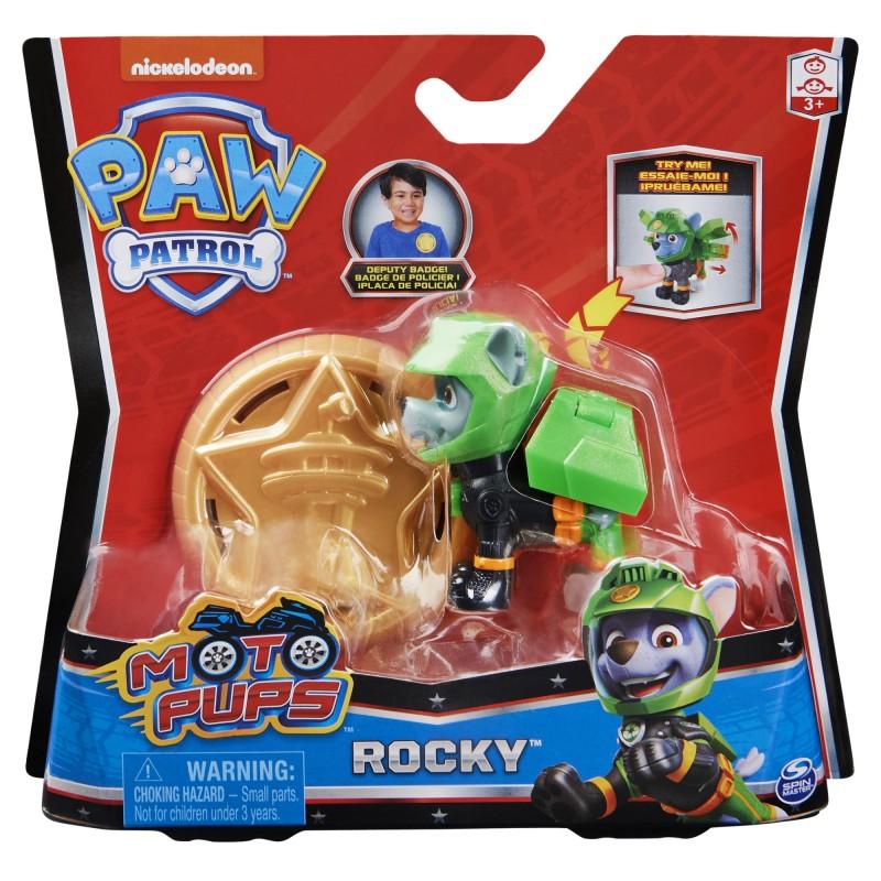 Paw Patrol Moto Pups Hero Rocky Figure