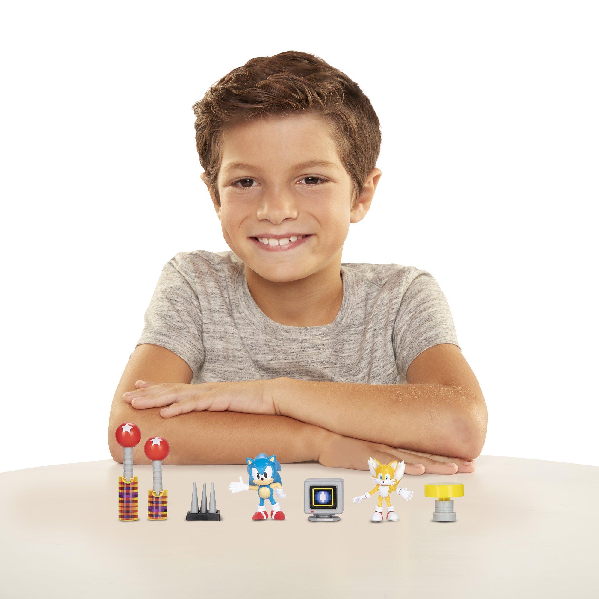 Sonic The Hedgehog Action Figure Diorama Set 2.5 Inch