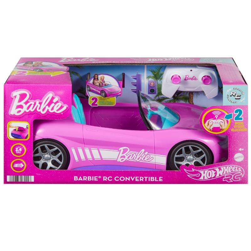 Hot Wheels R/C Barbie Pink Convertible