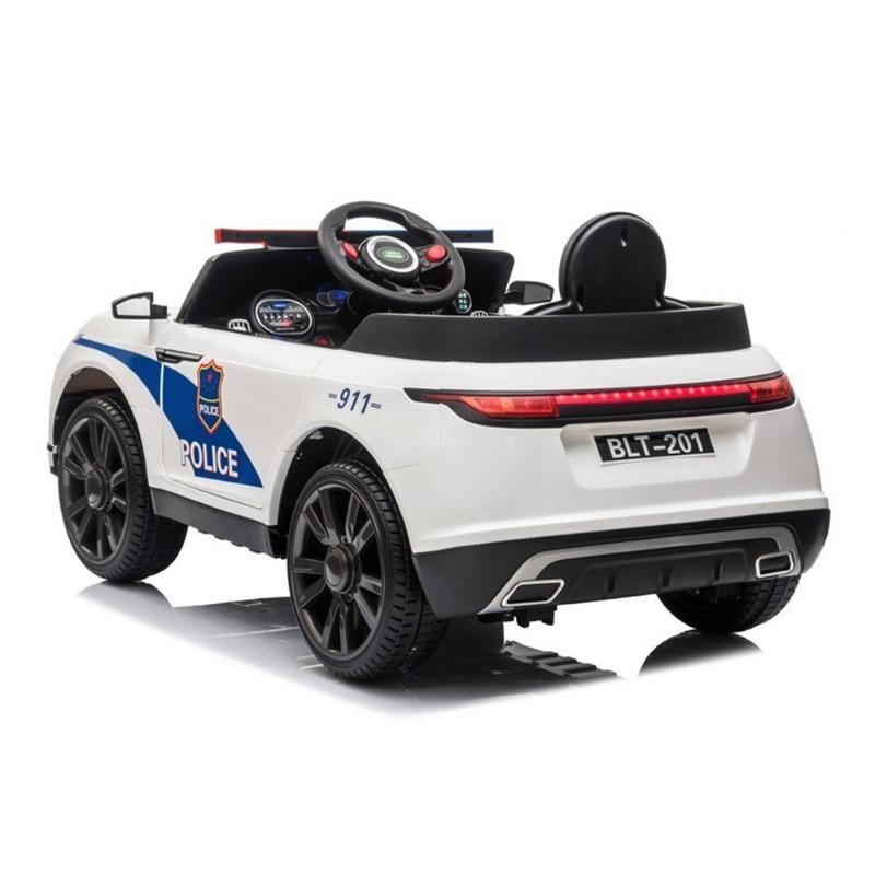 Police Ride-On Car 12V Dual Motor 4WD