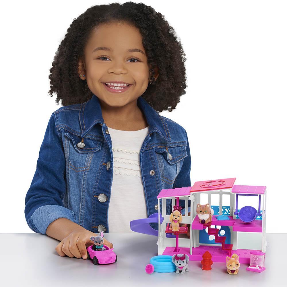 Barbie - Pet Dreamhouse Playset - 10 Pcs
