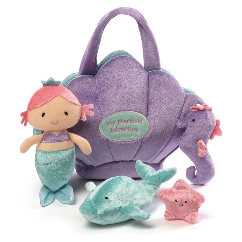 Baby GUND Play Soft Mermaid Adventure 5-Piece Plush Playset