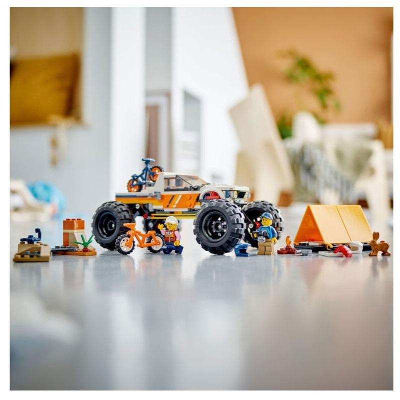 LEGO City Off-Roader Adventures Building Toy Set - 252 Pcs