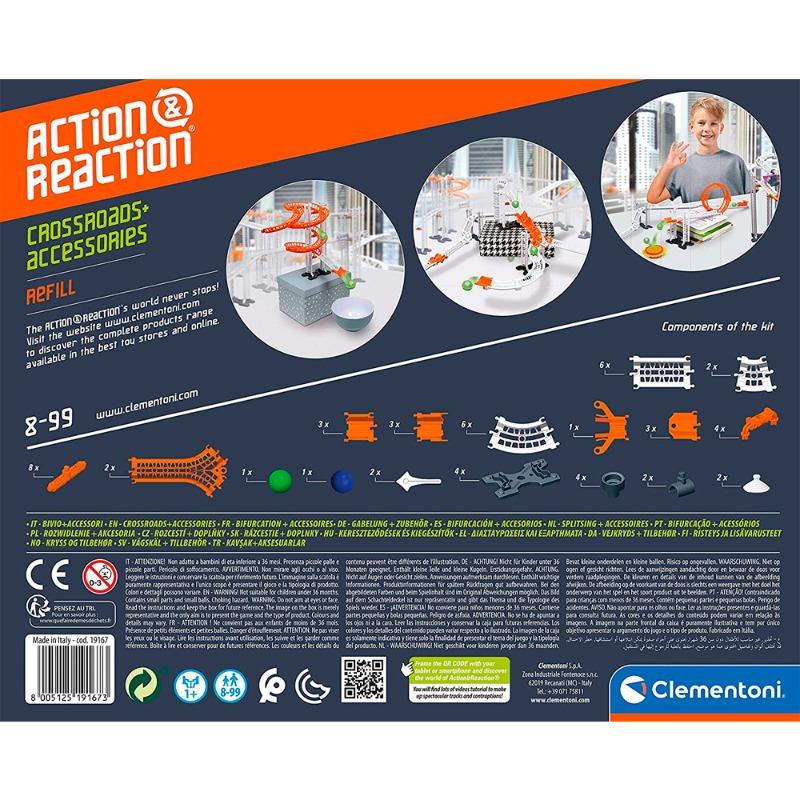 Clementoni Action And Reaction Crossaos and Accessories