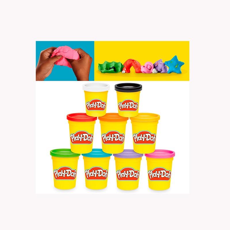 بلاي دوه - مجموعة لعب الصلصال 9 ألوان