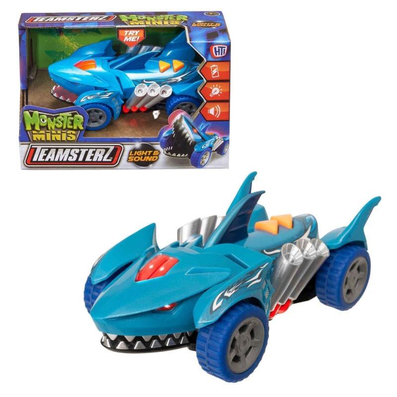 Teamsterz Monster Movers Mini Shark Car with Lights and Sounds