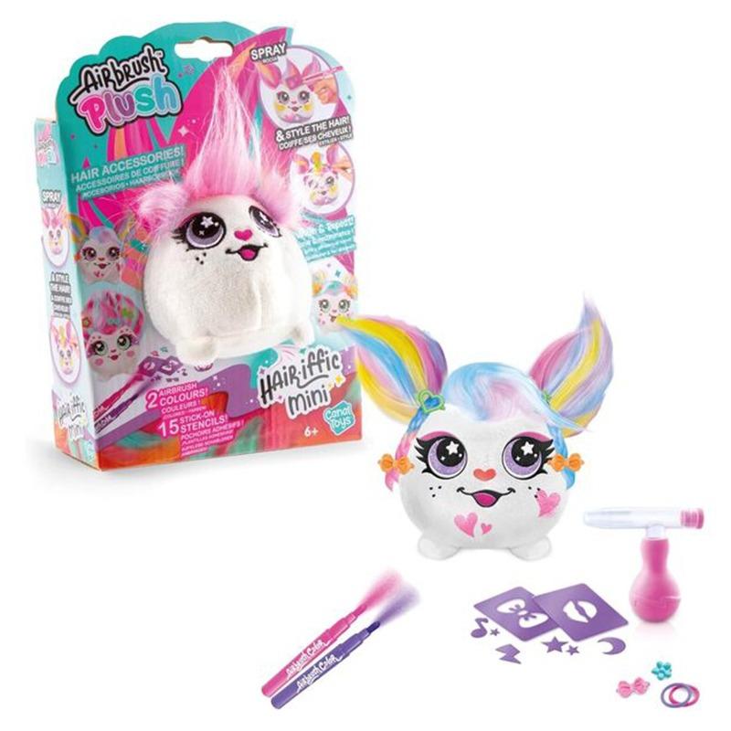 ايربرش - مجموعة تلوين دمية القطيفة