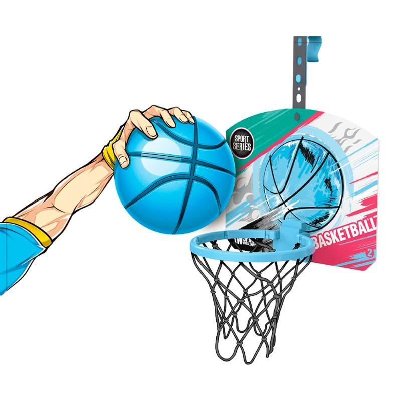 Basketball Board Wall Mounted Play Set + Bow and Arrow Archery Bundle