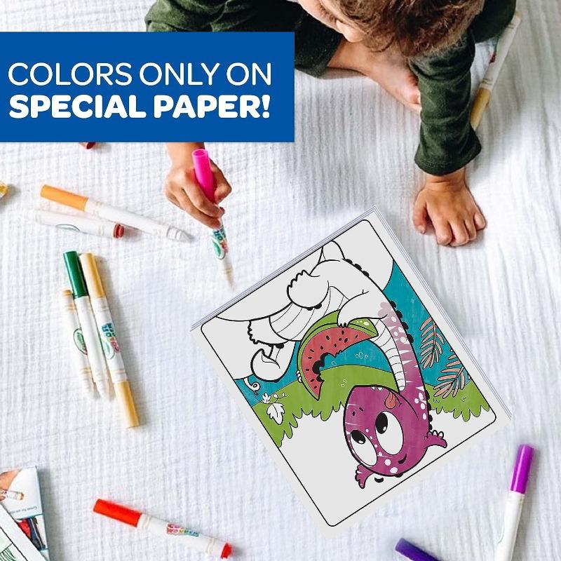 Crayola Color Wonder Pals Dinosaurs Coloring Set
