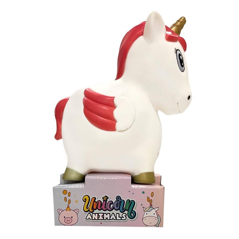Falca Big Unicorn Animals Money Box Pink