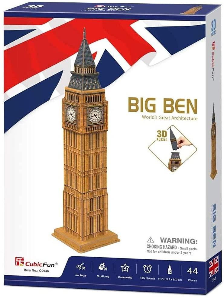 Cubic Fun Big Ben UK 3D Puzzle - Small