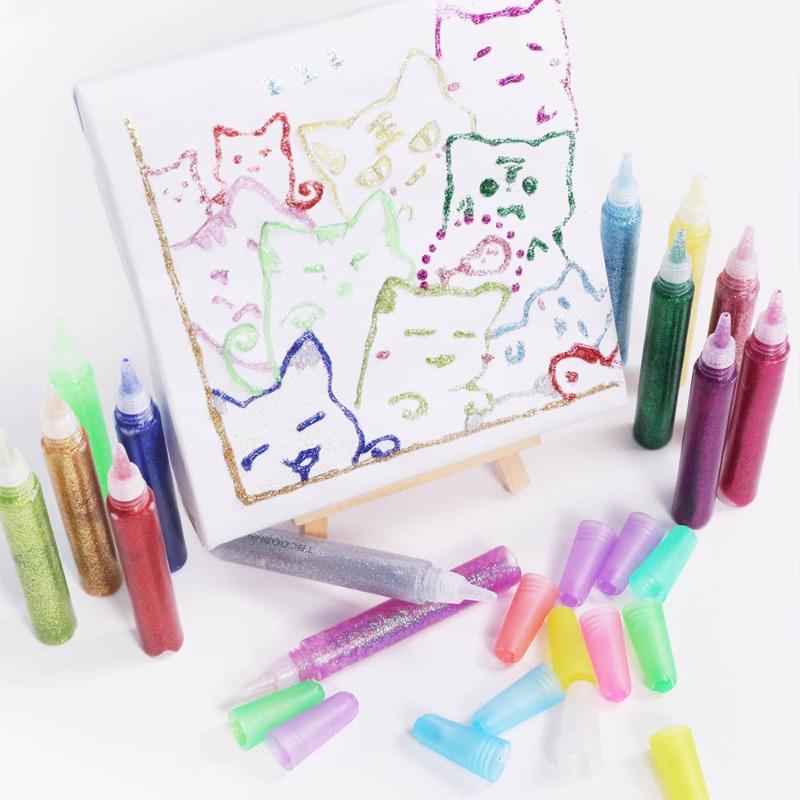 تي بي سي - عبوة غراء جليتر قابل للغسل 330 مل - 30 قطعة