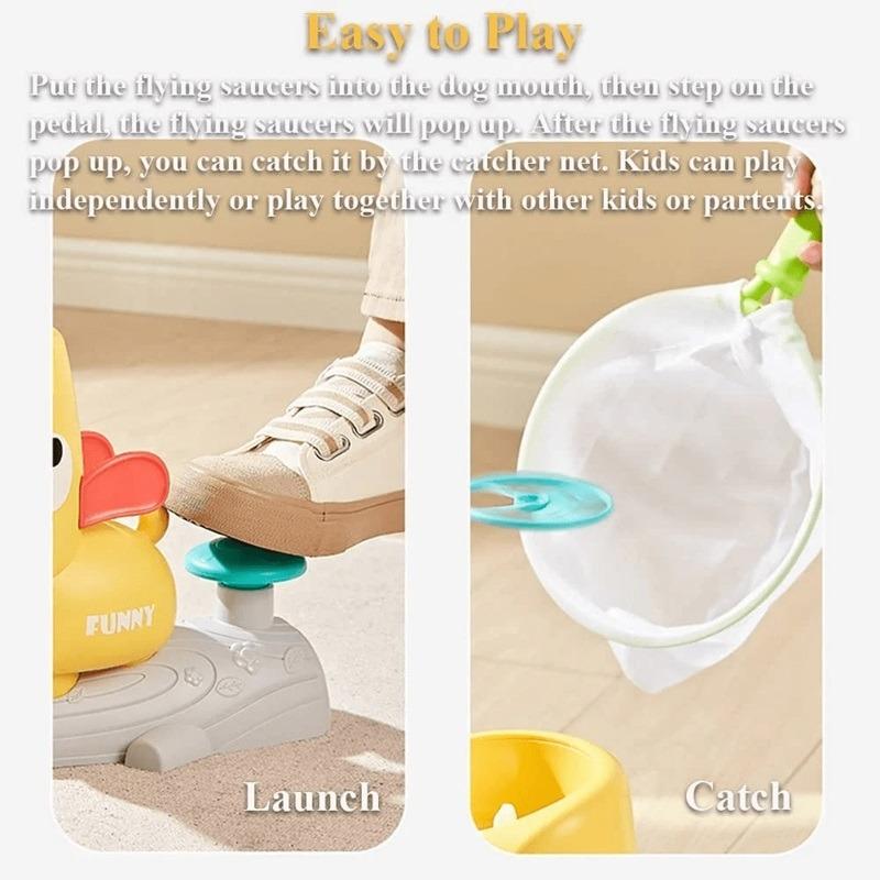 Flying Disc Launcher Toy - Duck
