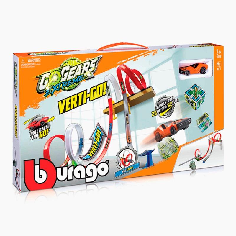 Bburago Gears Extreme Vertigo i Auto Track Kit