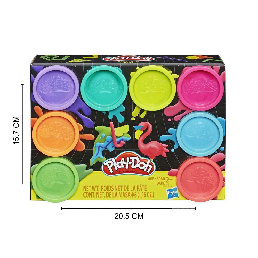 بلاي دو - مجموعة الصلصال الملون 8 عبوات