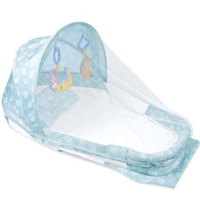 آي بيبي سرير أطفال محمول مع ناموسية