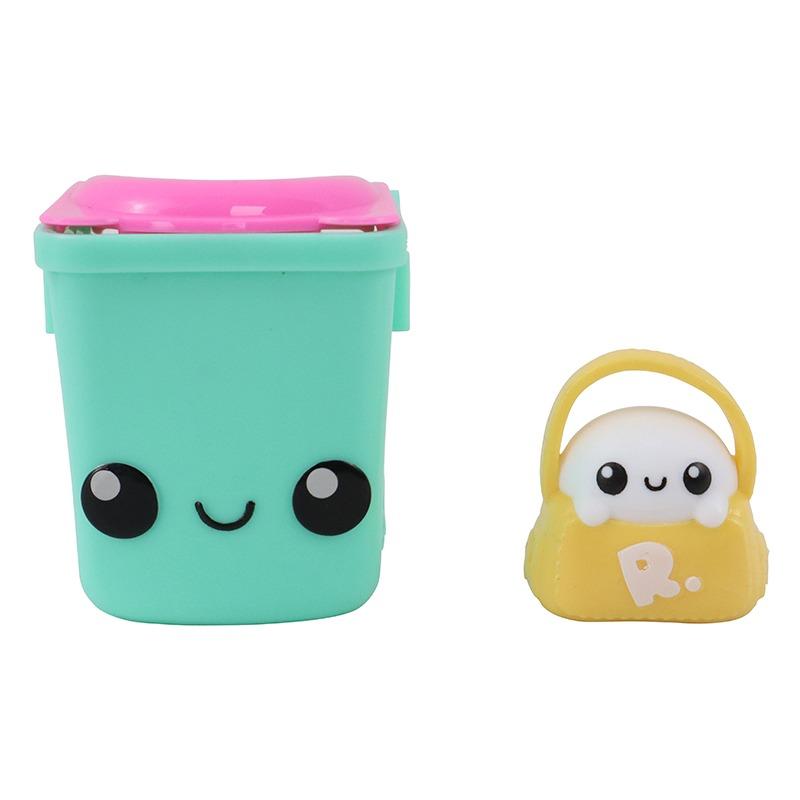 Recycling container with surprise - assorted shapes