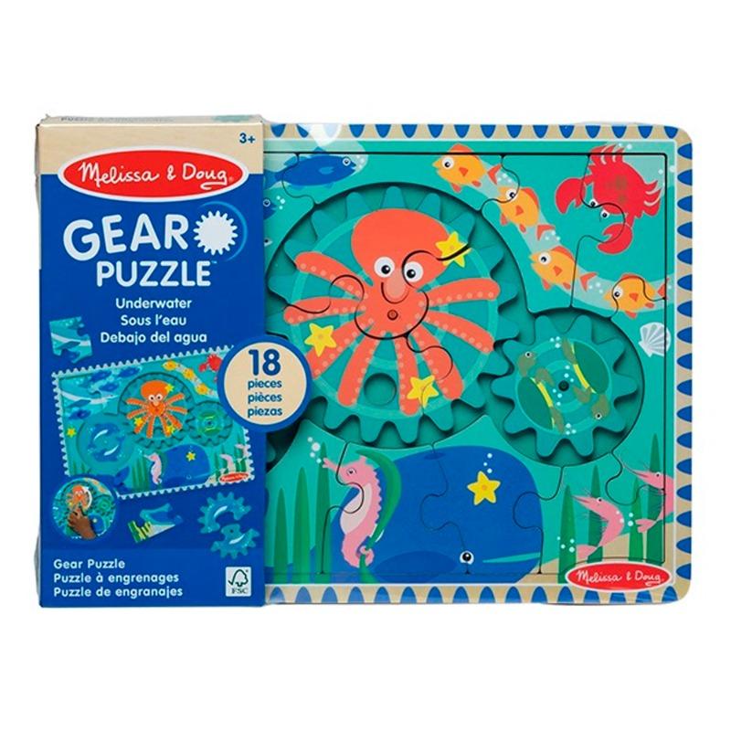 ميليسا اند دوج - بازل خشبي تحت الماء 18 قطعة