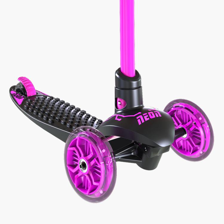 Neon Glider Air LED Light-up Lightweight Kids Scooter Pink