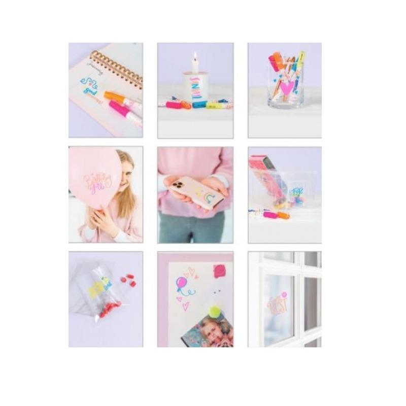 TopModel Neon Deco Marker Set