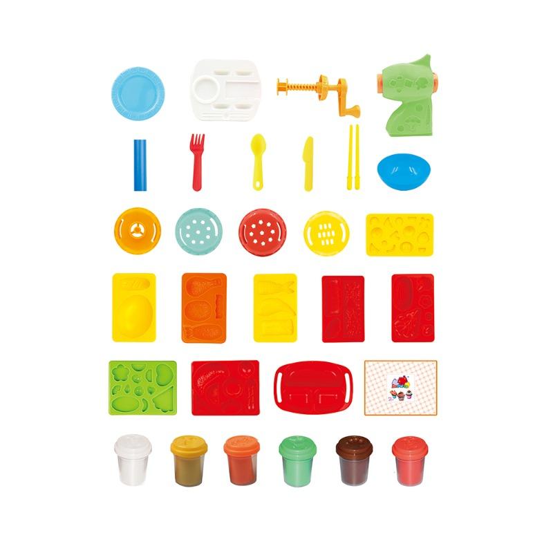 Climo - Diy Color Mud Noodle Machine Play Set