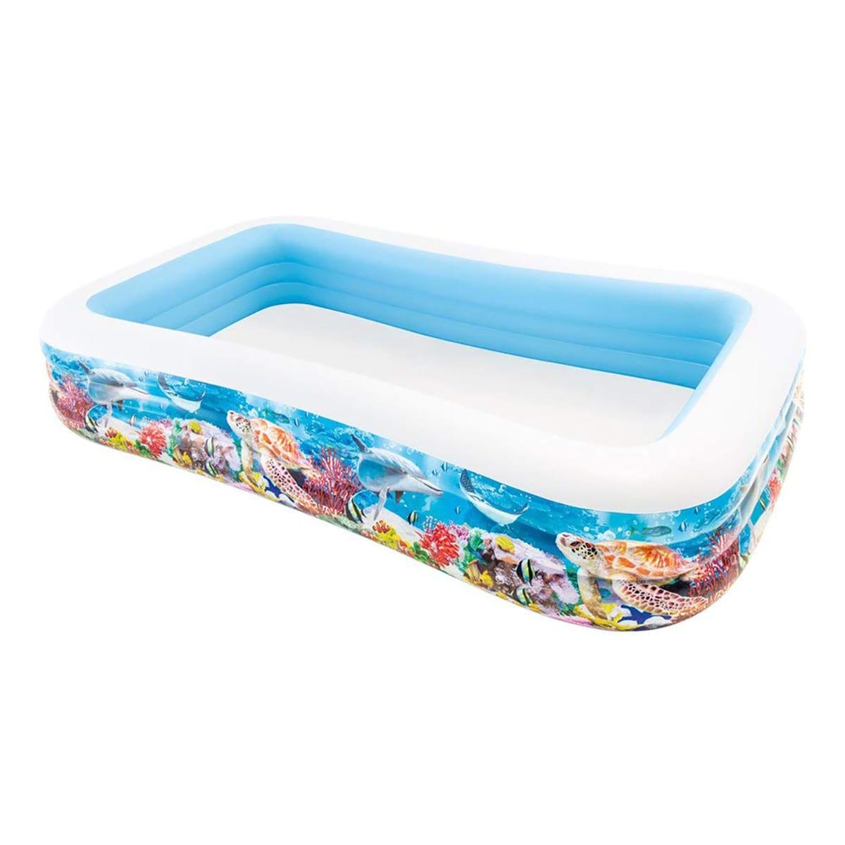 Intex Inflatable Pool Tropical Reef Design