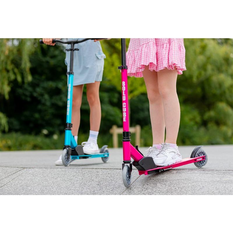 Boldcube Sapphire Foldable Dual Scooter - Pink