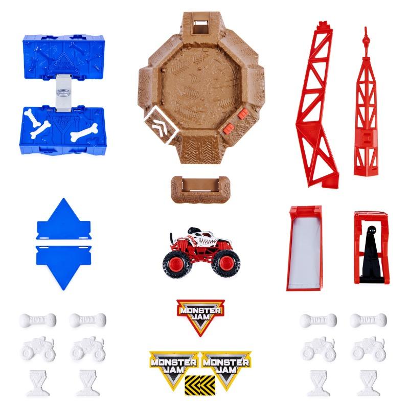 Monster Jam Ship It Flip It Transforming Game Set