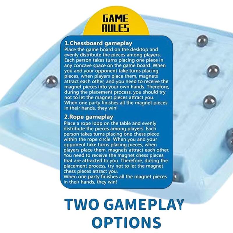 لعبة الشطرنج المغناطيسي 2 في 1 للاطفال