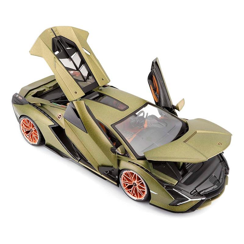 Bburago Lamborghini Sian FKP 37 Metallic with Copper Wheels
