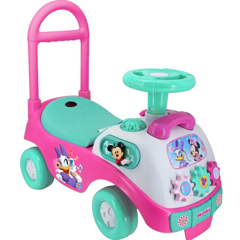كيدي لاند - سيارة الركوب ديزني ميني ماوس جيرلي بأصوات وأضواء