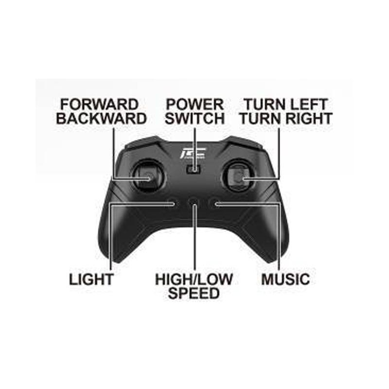 2pcs Remote Control Bumper Car Toys