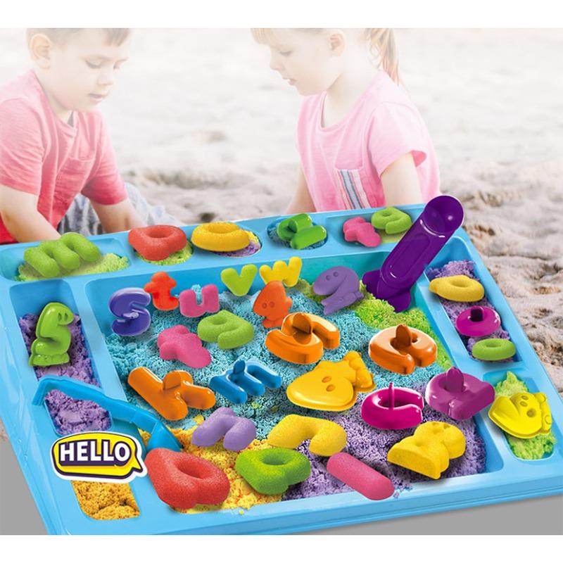 Pepedo Dynamic Sand - Letters And Numbers