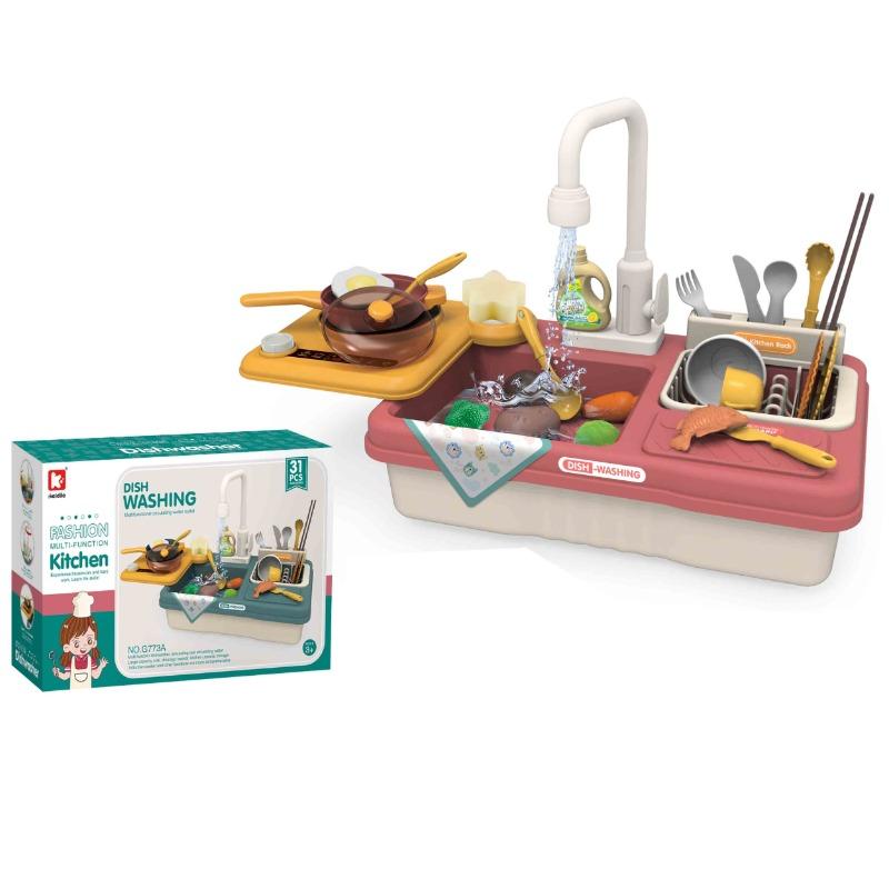 Dishwasher With Water 31pcs - Multicolors