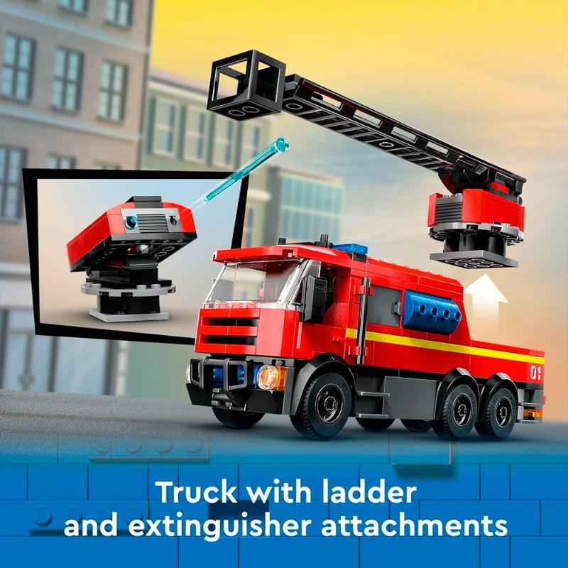 LEGO Fire Station With Fire Truck 60414